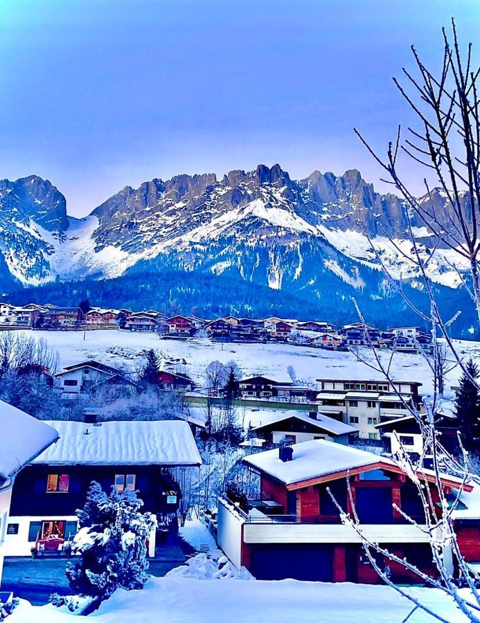 Gaste-Haus Kaisers-Gluck Hotel Going am Wilden Kaiser Exterior foto